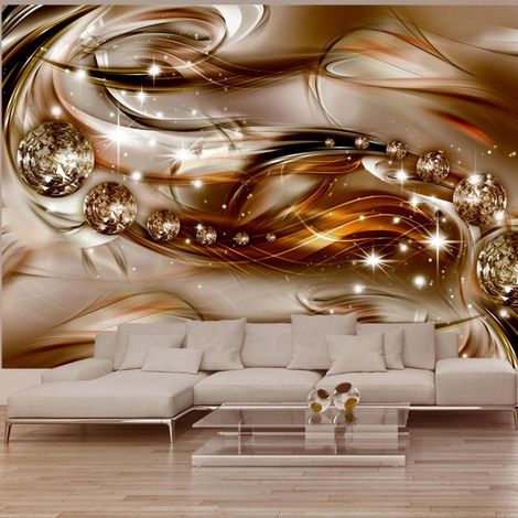 Papier peint marée de chocolat - 150 x 105 cm
