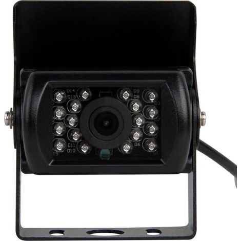Caméra de Recul en Coul Vue Arrière de Voiture avec Large Vision 120°Nocturne (18 IR Lampes) pour Voiture Automobile Camping Car Camion (1/5)