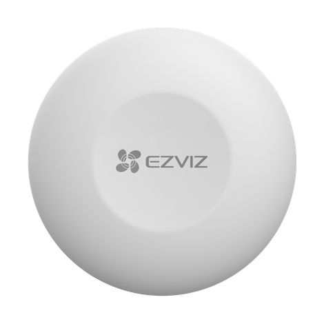 Ezviz – Bouton intelligent T3C – Contrôle d’alarme sans fil – Installation simplifiée – Autonomie 12 mois par pile