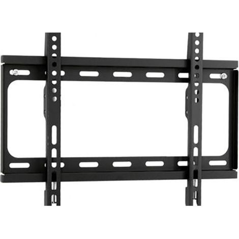 Support Mural Plat Pour Television - 26 À 55 Pouces - Vesa 200x200 200x400 300x300 400x400 Mm - Charge Max 50 Kg - Noir - 1 Pièce