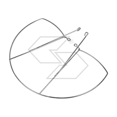 Salvacorteccia UNIVERSALE diametro 480 mm di facile applicazione per decespugliatore
