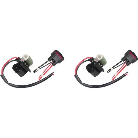 2x Hochwertiger Gebläsewiderstands-Stecker 13427160 13427161 13289627 für Chevrolet Aveo Regal Cruze Buick (1/5)