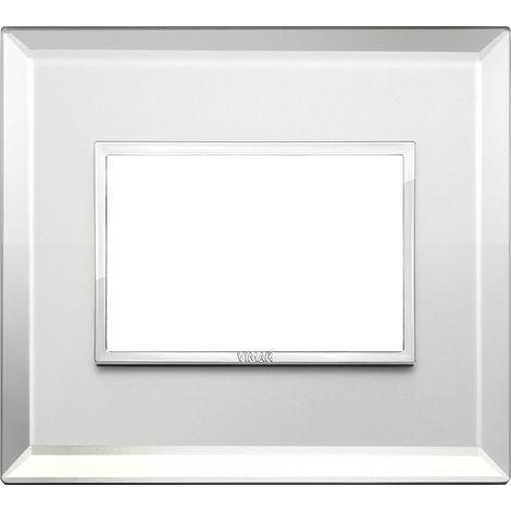 VIMAR - 21653.72 Placca 3M argento ghiaccio