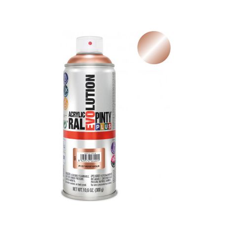 Pintura Spray PintyPlus Evolution - Oro Rosa Metálico 520cc P157