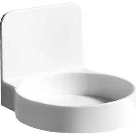 Plateau porte-bouteilles auto-adhésif. étagère de rangement pour salle de bain. distributeur de savon pour les mains mural. support pour flacons d'épices de cuisine