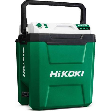 Hikoki – Glacière électrique 24L 18V/36V chaud et froid – Plage de température 3°C à 65°C – Utilisation avec batterie ou secteur