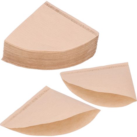 100 Einweg-Kaffeefilter aus Papier für Tropffilter und Perkolationszubehör (1/5)