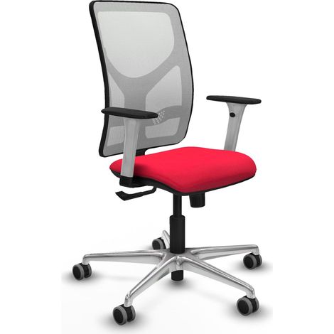 Chaise de bureau piqueras y crespo Motilla blanc support lombaire ajustable (1/2)