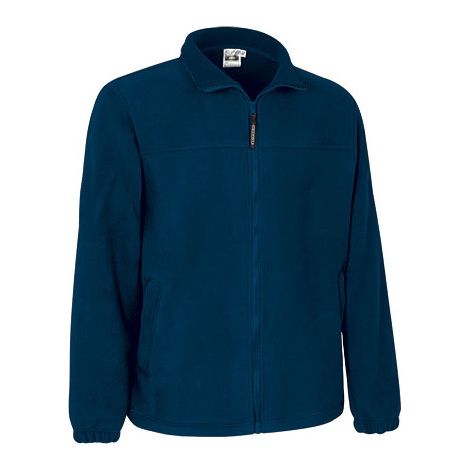 Chaqueta polar en tejido micropolar antipeeling de doble capa Wind VALENTO M Azul marino orion