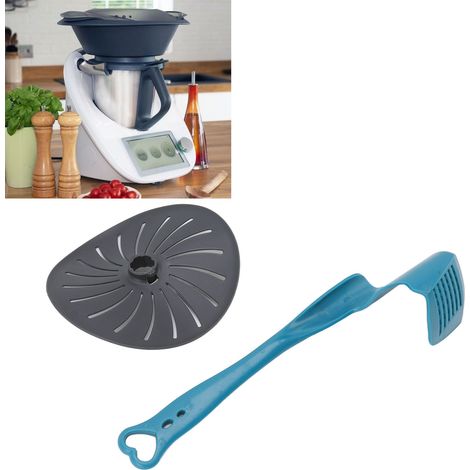 Convient aux appareils de cuisson sous vide Thermomix TM5, TM6 et TM31 : protège-lame et racleur pour blender. (1/5)