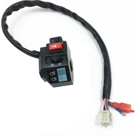 L'Ensemble de Commutateur de Fonction de Poignée Gauche 30114 Convient Aux Accessoires de Pièces de Rechange Linhai 260 300 LH260ATV LH300ATV ATV à Quatre Roues 25523 (1/5)