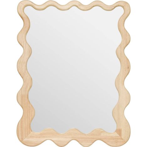 Specchio da parete brooke beige 62x48cm - Atmosphera créateur d'intérieur
