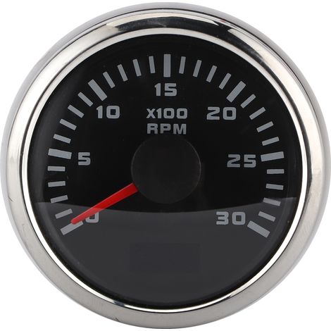Compte-tours numérique 2 pouces 3000 tr/min écran LCD pour voiture moto engins TP hors-bord (1/5)