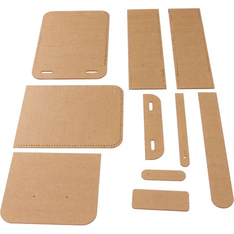 Ceinture Sacoche Pochoir en Acrylique Ligne de Coupe Précise Gabarit Léger et Résistant pour DIY Craft (1/5)