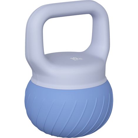 Kettlebell 10 kg. haltère avec poignée Antidérapante ergonomique. haltère à boule. musculation. entraînement. Bleu (1/5)