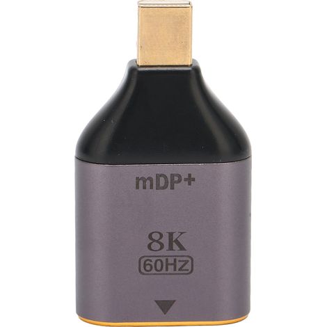 Adaptateur HDMI vers Mini DisplayPort 8K 60Hz, Convertisseur Vidéo Haute Définition pour Professionnels, Interface Multimédia Femelle HDMI vers Mâle MiniDP (1/5)