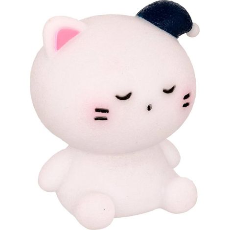 Veilleuse Enfant Souple "Chat" 11cm Blanc