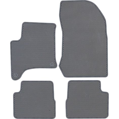 Peugeot 208 II mHEV à partir de 2025. Tapis dédiés - EVA Gris nid d'abeille (1/5)