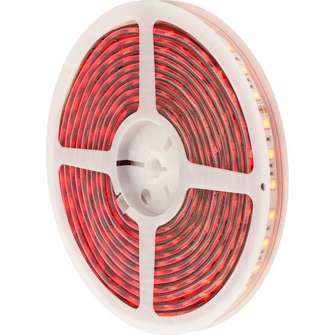 Tira led adhesiva 4,5 w/m 20 lm/w 24 v dc ip65, 5 m x 12 mm, rgb, multicolor, wifi tuya app (1/4)