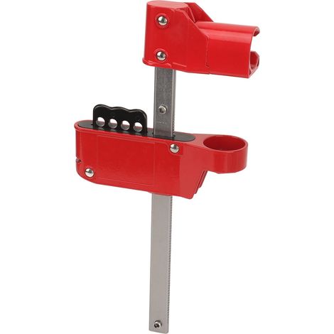 Verrouillage de vanne papillon, 4 trous réglables de 70 à 210mm, dispositif haute résistance pour l'entretien et l'arrêt (1/5)