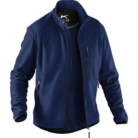Kübler Fleecejacke WEATHER 1242 dunkelblau Gr. 3XL (1/2)