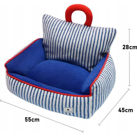 Fauteuil pour chat et chien, confortable et doux, canapé-lit 55 cm (1/5)