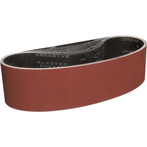 Bandes Abrasifs 100x915 mm-10 Pièces de 400 Grain Bande Ponceuse pour Ponçage et Polissage avec Ponceuse à Bande Portable-DOU (1/4)