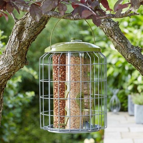 Robust 3-in-1 Squirrel Proof Bird Feeder (1/2)