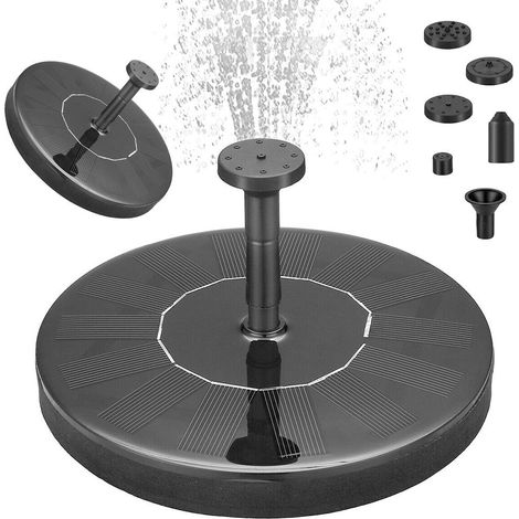 Fontaine de jardin solaire pour œillet flottant (1/5)