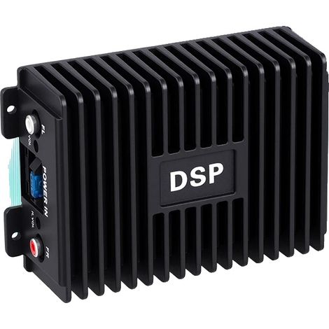 Amplificatore audio per auto, uscita 4 x 80 W, potenza RMS 4 x 50 W, tensione 12 V, 4 ingressi, equalizzatore +12 dB (1/5)