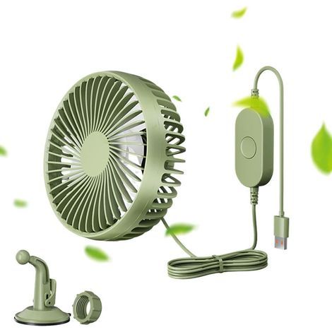 Ventilateur USB Pour Voiture Soufflerie Silencieuse Et Puissante (1/5)