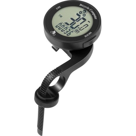 Compteur de vélo sans fil étanche, odomètre multifonction avec écran LCD, compteur de vitesse pour vélo de route et VTT (1/5)