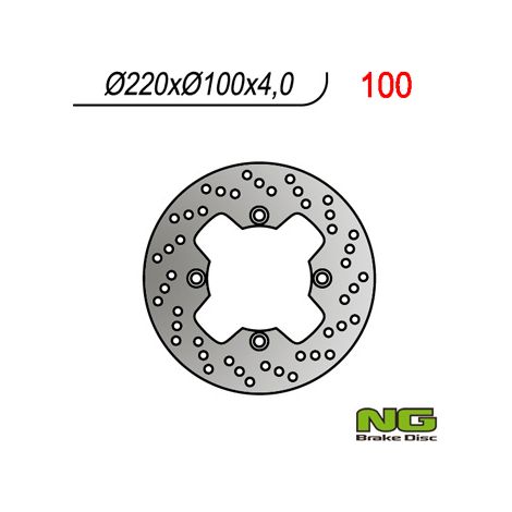 Disco de freno trasero de acero para Kawasaki ZX 6R '98-'07, ZX10R, ER6F, KLE 650