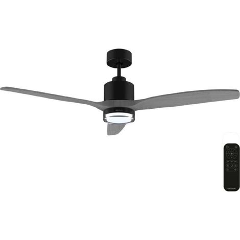 Cecotec Ventilador de Techo con Luz EnergySilence Aero 5330 Jelly Dark. 30W, Motor DC, Diámetro 46” (117cm), 3 Aspas, 3 Tonos (1/4)