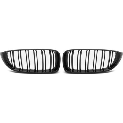 Grilles de calandre BMW serie 4 F32/F33/F36 de 2013 a 2020 Noir brillant-27318130 (1/3)