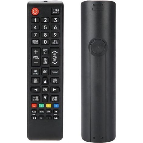 Universalfernbedienung für Samsung-Fernseher, kompatibel mit allen Samsung-Modellen, Schwarz (1/5)