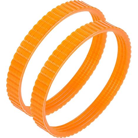 Lot de 2 courroies d'entraînement de rabot électrique Orange 1900B de 9,6 mm (1/4)