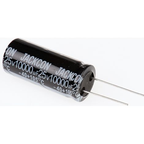 Condensateur RS PRO 10000µF, 25V c.c.