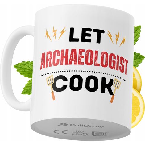 Lustige Tasse für Archäologen – Kaffee- oder Teetasse mit witzigem Textdesign – ideal für Geburtstage, Namenstage, Feiertage und besondere Anlässe. Hochwertige Tasse für Zuhause, Büro und Arbeit. Farb