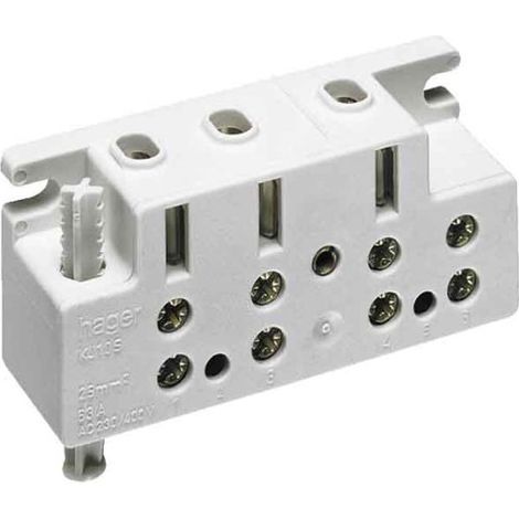 Pinza de contador Hager kj10s corriente alterna bloqueable