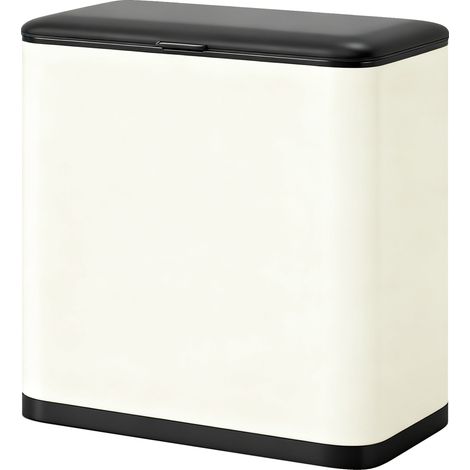 8L Hanging Kitchen Bin- Rubbish bin  Lid Removable Inner Bucket for Kitchen Cabinet Door- Under Sink- Office (1/5)