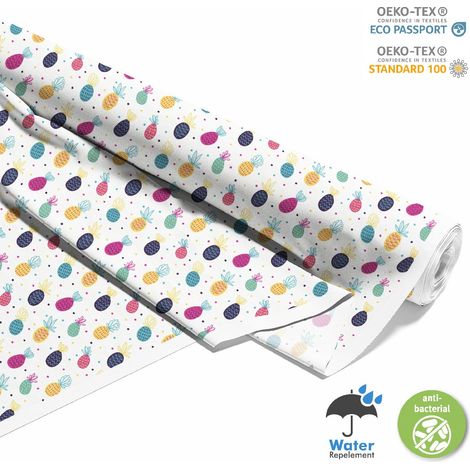 TESSUTI DECORATIVI PER ESTERNI OXFORD - Motivo Ananas e Pois I DX170 (1/5)