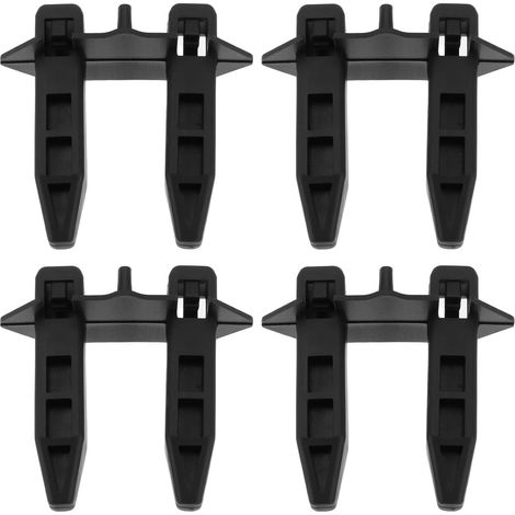 Lot de 4 Clips de Fixation pour Grille de Radiateur de Voiture 53145-42010 pour Panneau Supérieur de Pare-Chocs Compatible avec RAV4 2001-2005 (1/5)