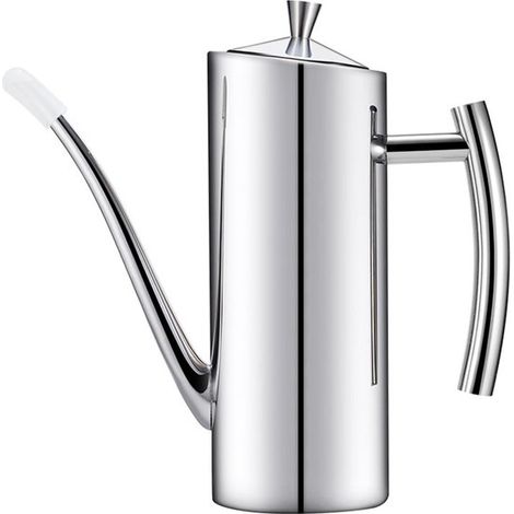 Dispensador de aceite de oliva y jarra de cocina de acero inoxidable de primera calidad (700 ml) (1/5)