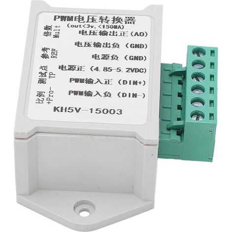 PWM-zu-Spannungs-Modul, multifunktionale Digital-Analog-Signalwandlerplatine, 150 mA Ausgang