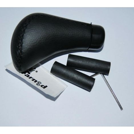 POMELLO LEVA CAMBIO AUTO MACCHINA MANOPOLA UNIVERSALE MANUALE NERA 115