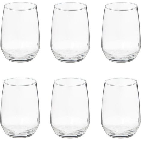 Lot de 6 Verres à Eau "Nora" 45cl Transparent (1/2)