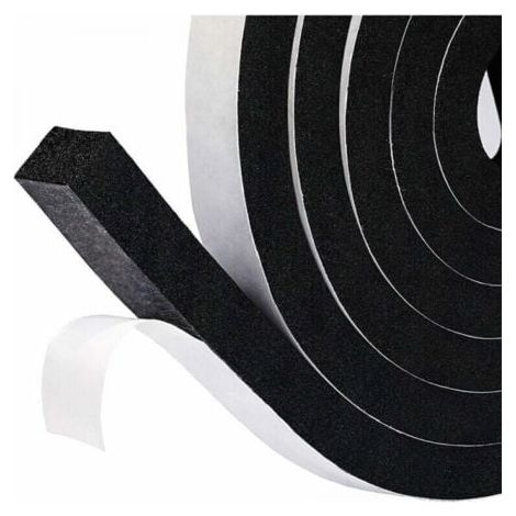 Joints de portes et fenêtres en mousse visqueuse, brise-vent de bas de porte, joints anti-collision et insonorisants [2 mètres 2 rouleaux] (1/5)