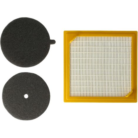 vhbw 3x filtro compatibile con Hoover TS2213 001, TS2265 001, TS2266 011, TS2272 011, TS2308 001, TS2351, U27 Sensory aspirapolvere - Sostituisce 09205469