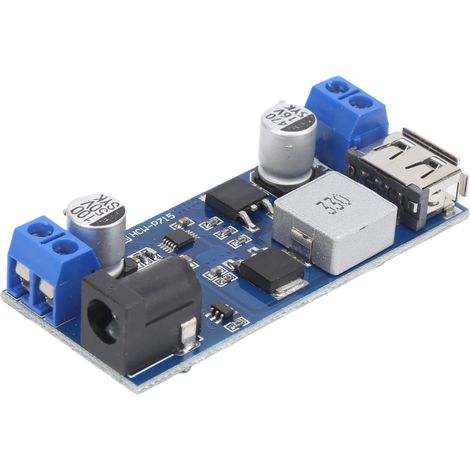 Module convertisseur Buck, réducteur de tension en résine, transformateur d'alimentation CC 9-36 V vers 5 V (1/5)